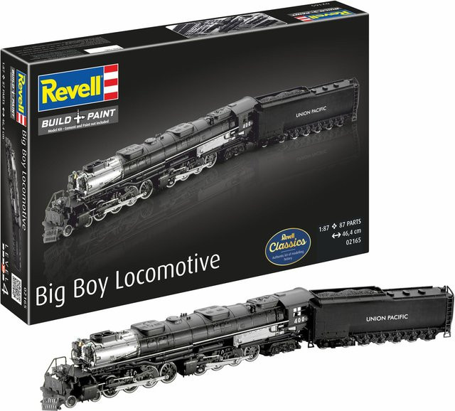 Revell Union Pacific Big Boy Dampflok Plastik-Bausatz H0 - Bild 2