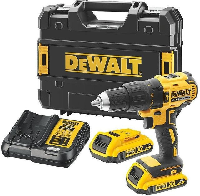 DeWalt DCD778D2T-QW Akku-Schlagbohrschrauber Gelb 18,0 V - Bild 1