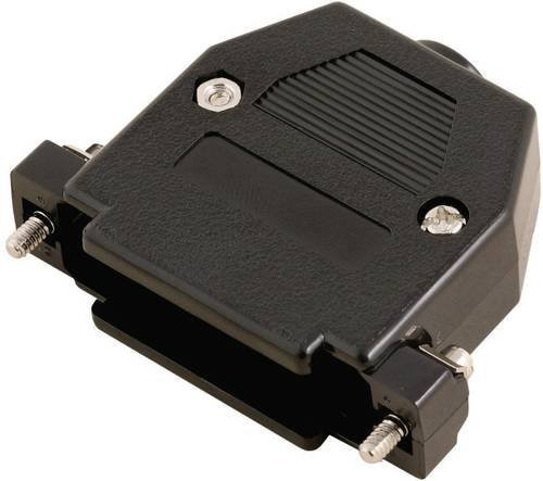MH Connectors D-SUB Gehäuse 2360-0102-03 mit 25 Polen aus Kunststoff in Schwarz 180° - Bild 1