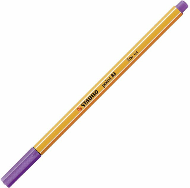 STABILO Point 88 Fineliner 0,4mm Violett - Bild 1