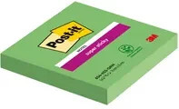 Post-it Super Sticky Notes Haftnotizen Grün B: 7,6 cm, H: 7,6 cm - Bild 1