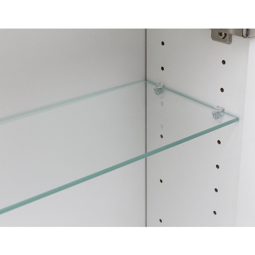 HELD MÖBEL Spiegelschrank Bologna mit LED-Beleuchtung und Glasfronten, Farbe: Wotaneichefarben/Bunt, B/H/T: 120 x 64 x 20 cm - Bild 1