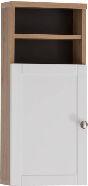 Midischrank Jesper von Möbelpartner in Eiche Artisan Nachbildung, Weiß Matt, B/H/T: 30,3 x 70 x 25,4 cm - Bild 1