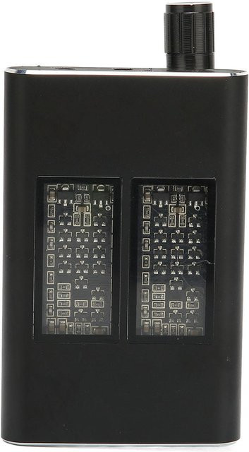 Honor Electronics Tragbarer HiFi Stereo Kopfhörerverstärker mit 3,5 mm Klinkenanschluss und 2-stufigem Verstärkungsschalter in Schwarz - Bild 1