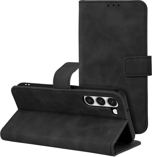 Samsung Wallet Case Schutzhülle für Galaxy S23 Plus und Galaxy S23 Ultra in Schwarz - Bild 1