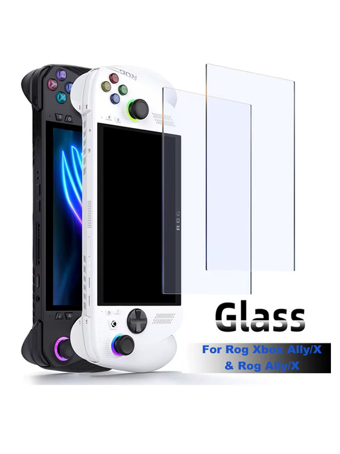 Schutzfolie aus gehärtetem Glas für Asus ROG Ally und ROG Ally X, transparentes Displayzubehör für die 7 Zoll Spielekonsole - Bild 7