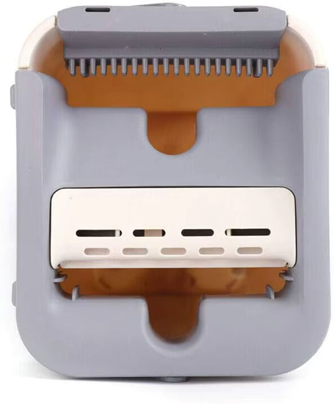Bymaocar Flachmopp und Eimer Set in Gelb mit 10 wiederverwendbaren Mikrofaser-Pads, 360 Grad Rotation, Doppelbehälter-Design und ergonomischem Edelstahlgriff - Bild 5