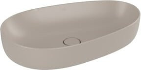 Villeroy & Boch Aufsatzwaschtisch Antao aus Keramik, asymmetrisch, Farbe: Beige, B: 65 cm, T: 40 cm - Bild 1