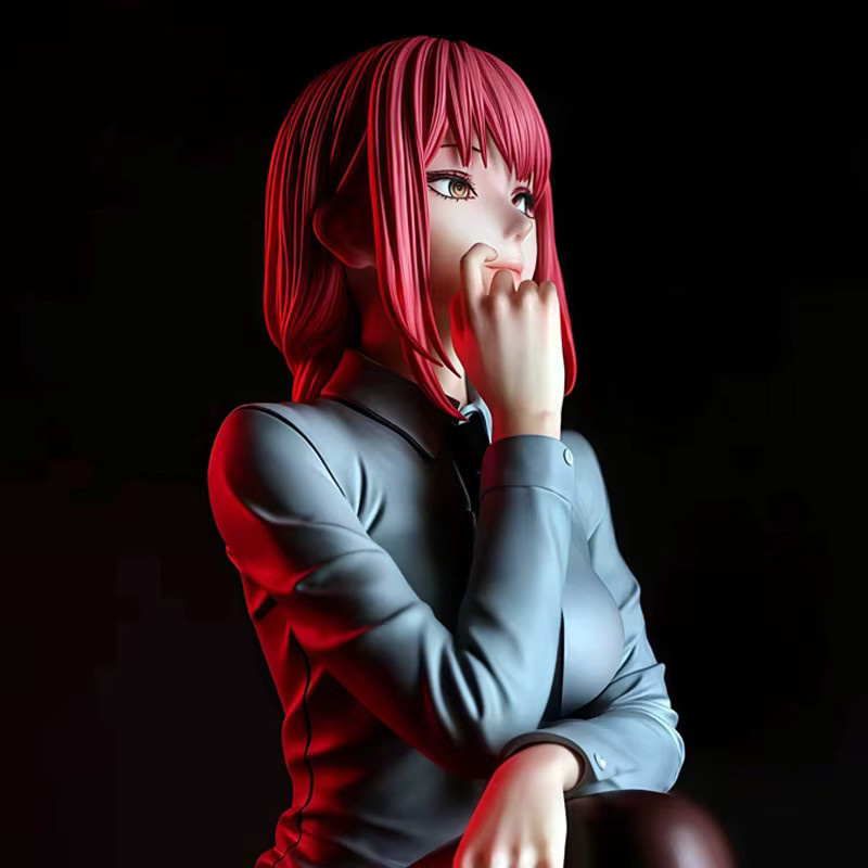 XIWANXILE Chainsaw Man Makima Anime-Mädchenfigur, Actionfigur, 25cm - Bild 2