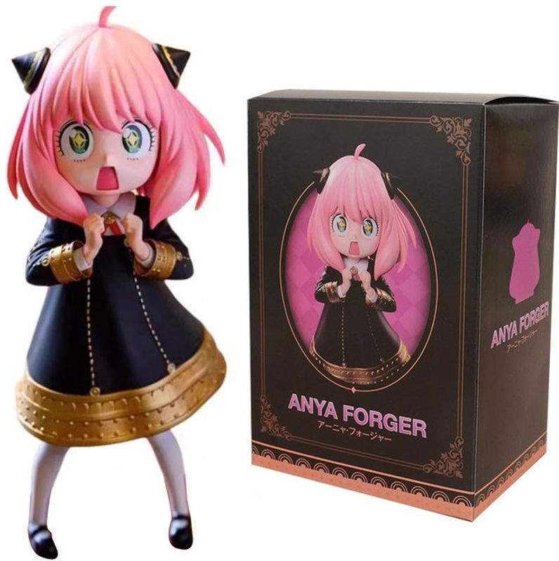 MIFEN Anime Spy Family Anya Forger Figur mit Sternenauge, buntes Sammlerstück, Höhe: 18 cm - Bild 1
