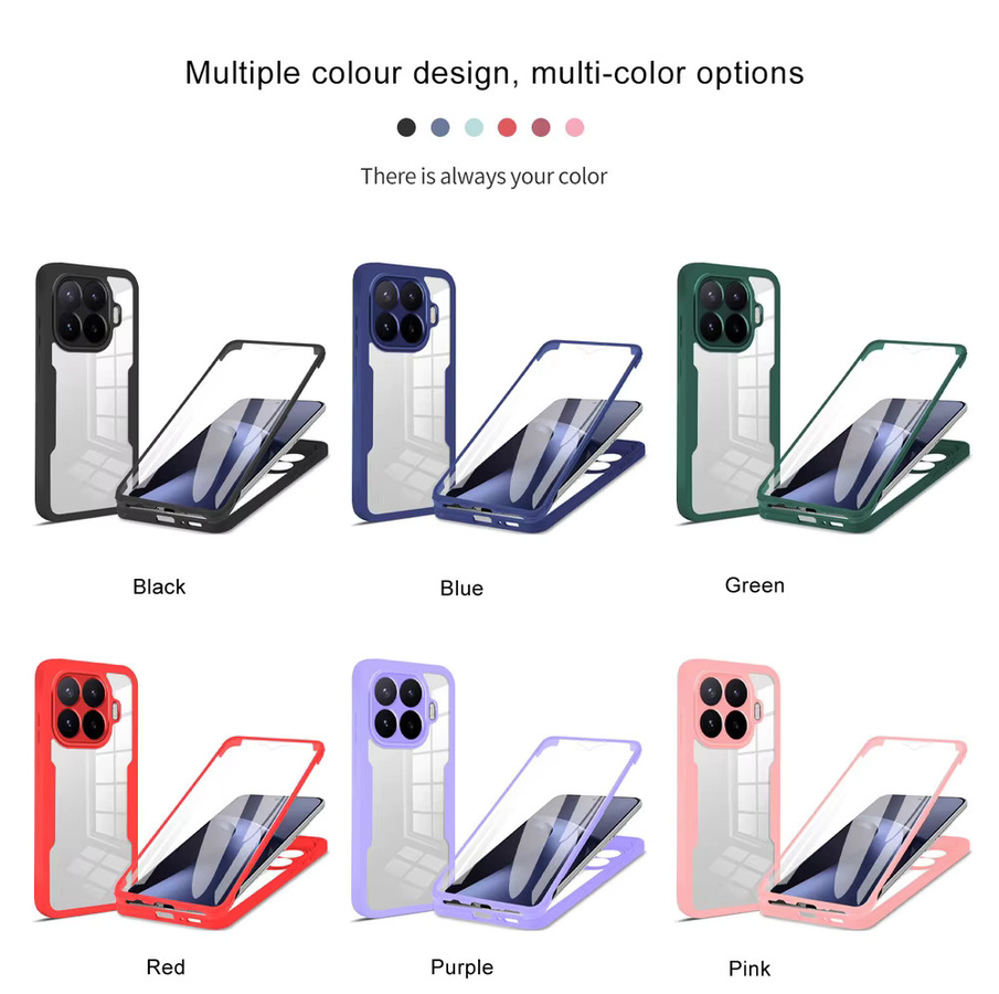 Robuste Schutzhülle für Xiaomi 17T Pro 15 Ultra 14T Pro 13T in Rot mit doppeltem Schutz - Bild 6