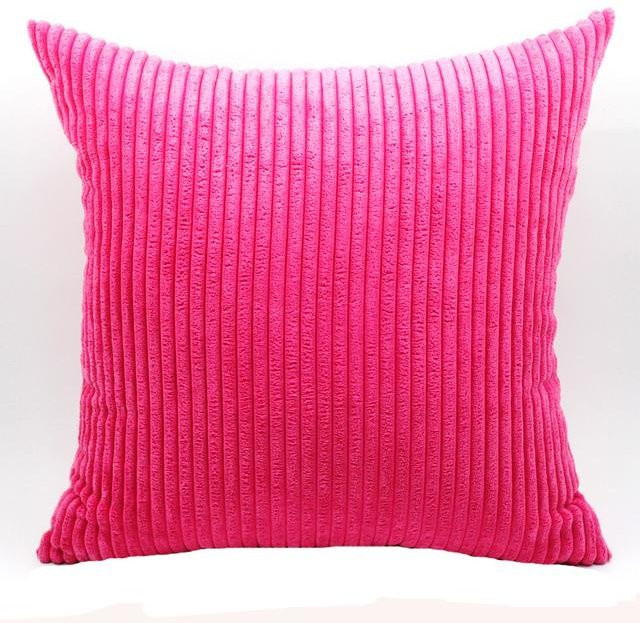 JMG Clothing Cord-Kissenhülle in Pink, quadratisch, B/T/H: 40 x 40 x 40 cm - Bild 1