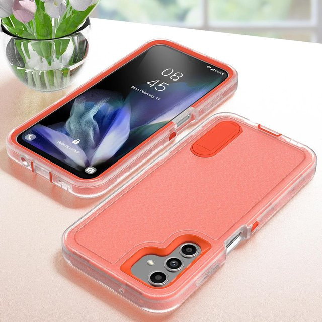 Robuste und stoßfeste Schutzhülle für Samsung Galaxy Serie in Orange - Bild 1