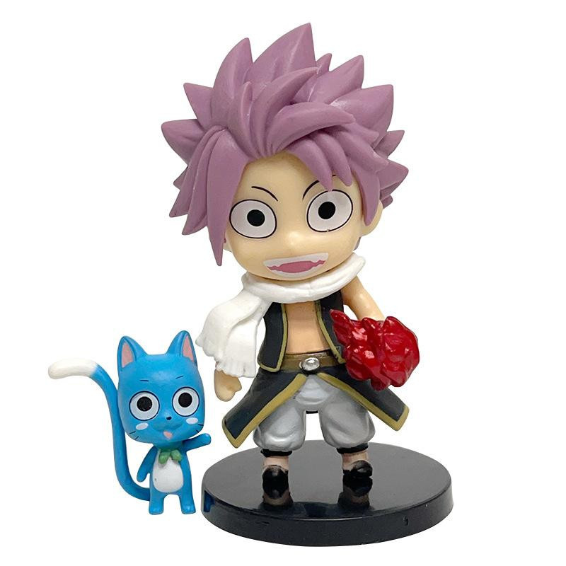 Fashnics FAIRY TAIL Actionfigur 4er Set Anime PVC weiß - Bild 2