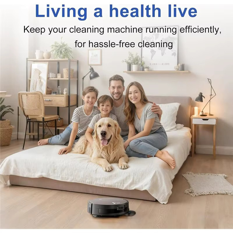 Ecovacs Staubsaugerzubehör B98A in Schwarz für Deebot X12 Omnicyclone, X12 Pro Omni, X12 Pro, X12, T90 Omni, T90 PRO Omni und Yeedi M16 - Bild 3