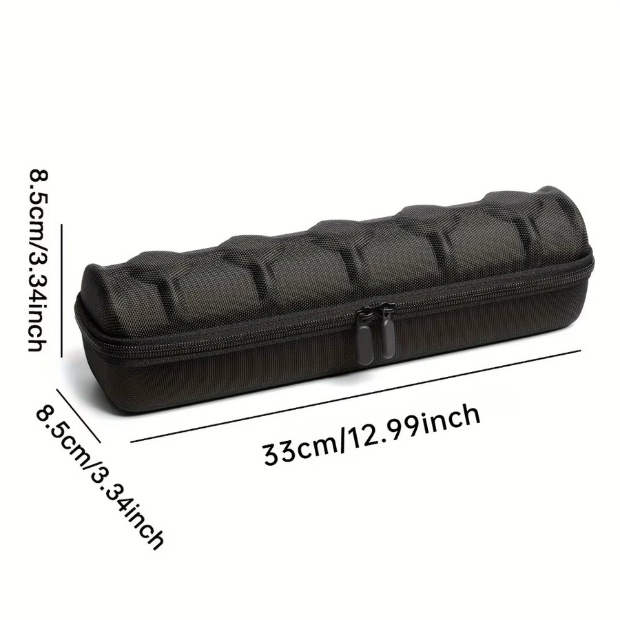 HUOAED Uhren-Reisebox, 5 Fächer, Schwarz, Unisex - Bild 2
