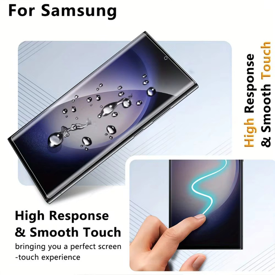 2 Stück Samsung Galaxy S24 Displayschutz aus gehärtetem Glas, Ultra Clear, transparent - Bild 6