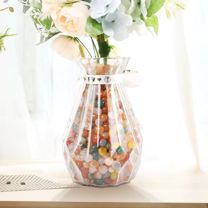 Bunte Achat Kristall Kieselsteine von IFITU PUBO als dekorative Natursteine für Aquarien und Luftpflanzen, 100g bis 200g, Größe: 1 bis 1,6 cm - Bild 2