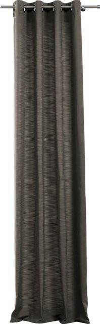 mydeco Ösenschal Balance in Taupe, halbtransparent, Breite: 300 cm, Höhe: 135 cm - Bild 1