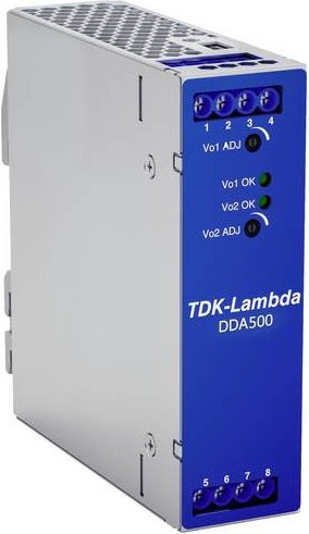 TDK-Lambda DDA325N-D2PN-1212-001 DC/DC-Wandler 12V 14A 325W mit 2 Ausgängen in Blau - Bild 1