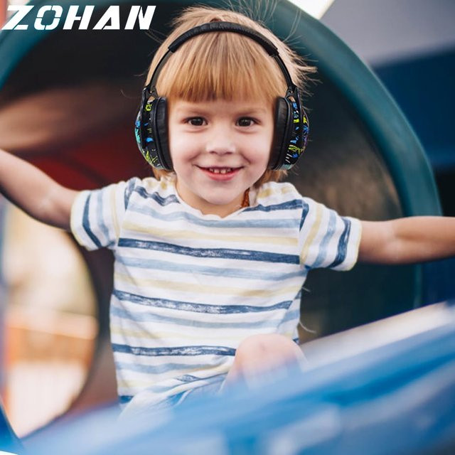 ZOHAN Faltbarer Gehörschutz als passiver Ohrenschützer für Kinder und Kleinkinder - Bild 1