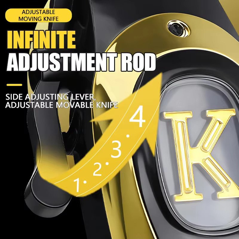 Kemei KM-1800 Haarschneidemaschine, Gold, Unisex - Bild 4
