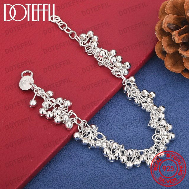 DOTEFFIL Perlenarmband, 925 Silber, Damen - Bild 1