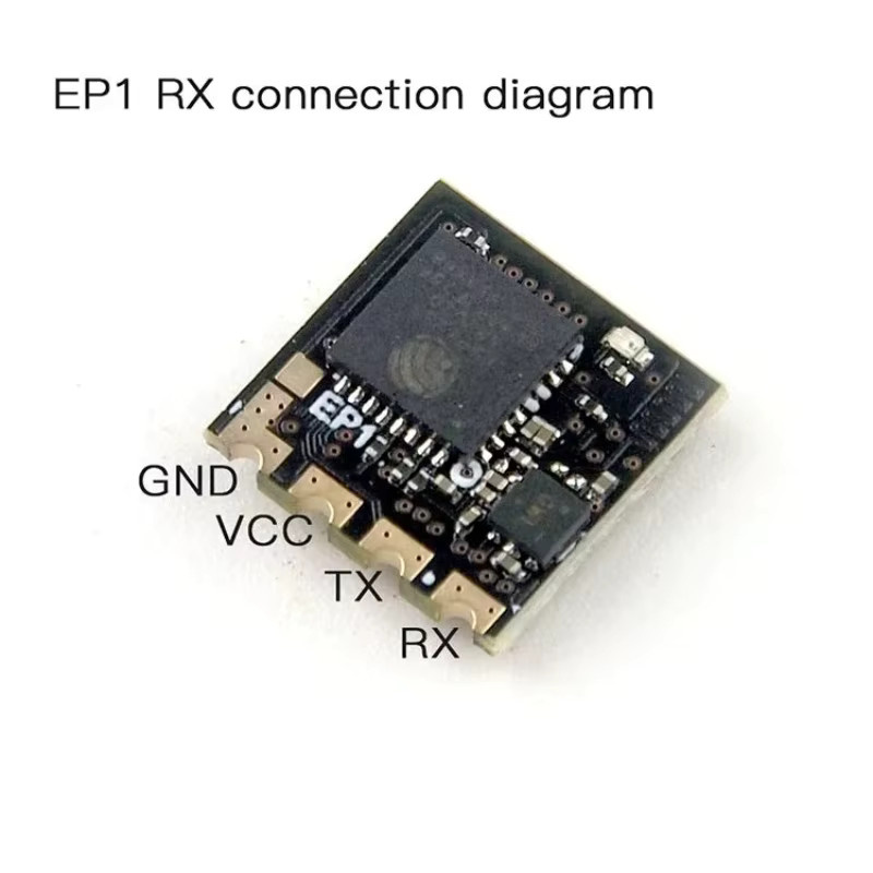 HappyModel EP1 EP2 RX 2.4G ExpressLRS ELRS Nano Langstrecken-Empfänger, black - Bild 2