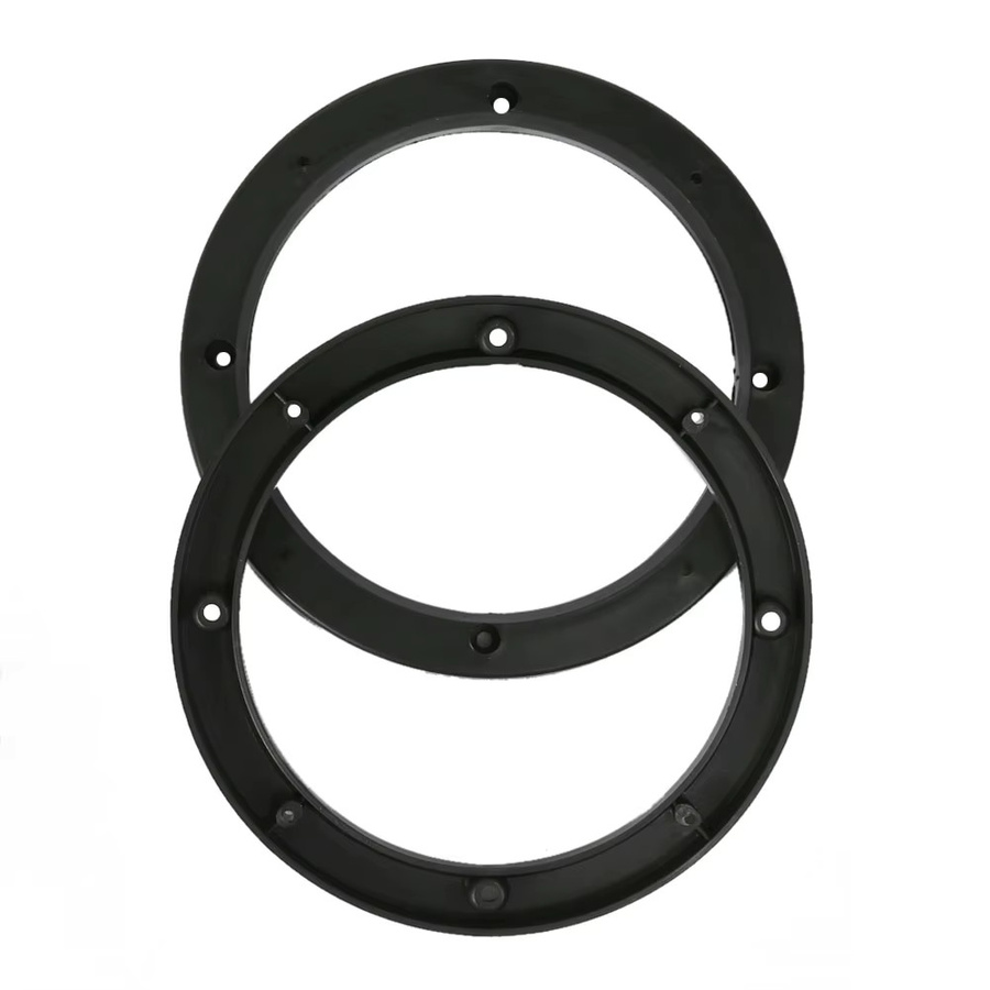 Universeller 6,5 Zoll Auto-Lautsprecher Abstandshalter Adapter mit abgeschrägter Form in Schwarz - Bild 3