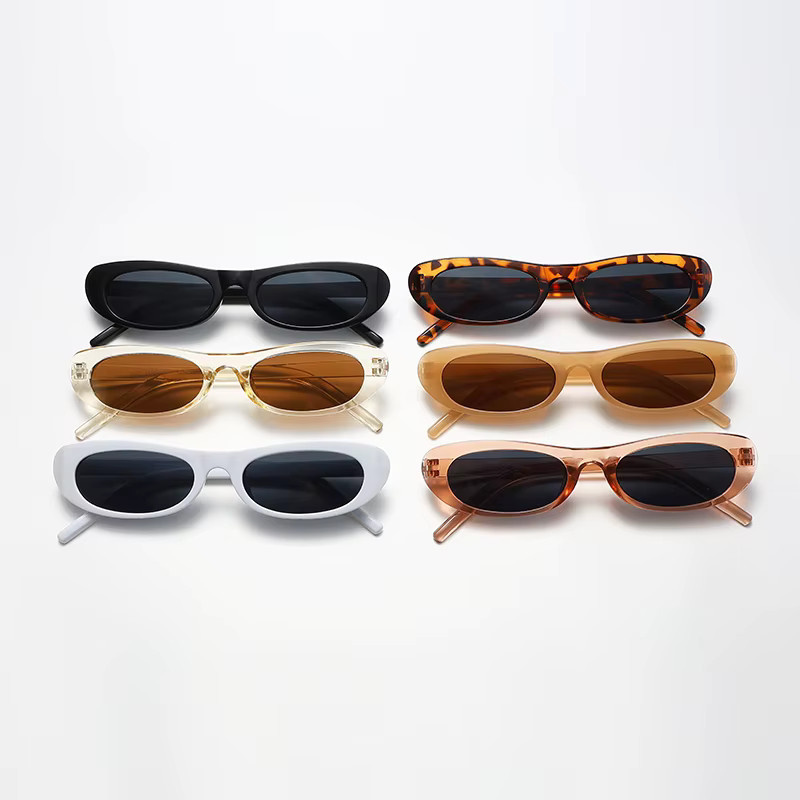 Julyrays Sonnenbrille Square, Vollrand, Kunststoff, Women, Multicolor, Black - Bild 4