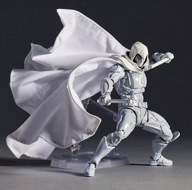 Bandai Yamaguchi Style Moonlight Knight Überraschungsspielzeugfigur als handgefertigtes Sammlerornament und Actionfigur - Bild 1