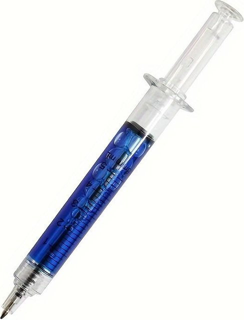 Injektor Kugelschreiber Set mit 4 Farben und blauer Tinte für Krankenschwestern und Medizinstudierende - Bild 1