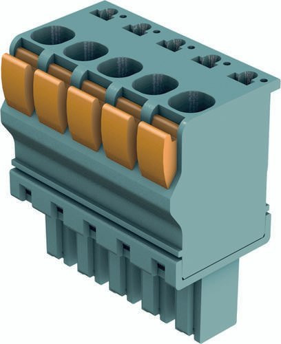 HARTING Leiterplattensteckverbinder 14310315102000 aus Messing in Multicolor mit 1 Reihe - Bild 1