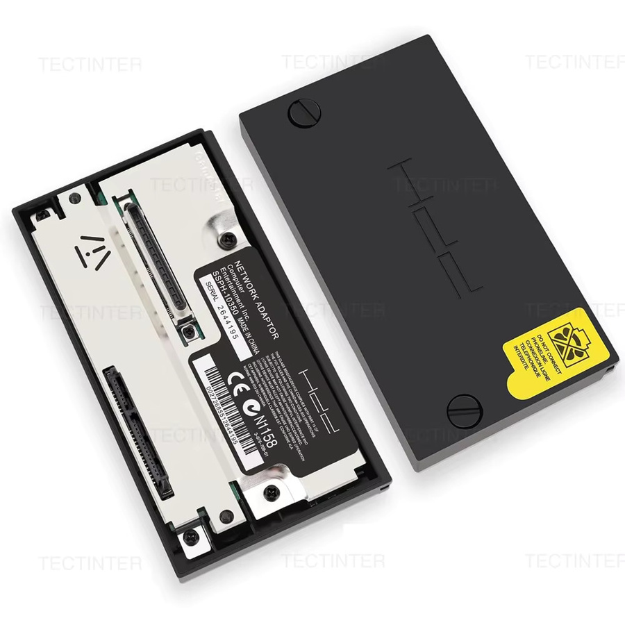 Sony SATA-Schnittstellenadapter für PlayStation 2 Fat Spielkonsole zur Nutzung von SATA HDD Festplatten, Schwarz - Bild 3