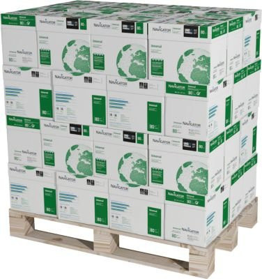 Navigator Universal Kopierpapier DIN A4, 80 g/m², hochweiß, FSC-Mix, 200 Ries à 500 Blatt (100.000 Blatt) - Bild 1