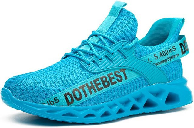 Avant-garde Sicherheitssneaker für Herren und Damen in Blau, atmungsaktive Arbeitssicherheitsschuhe mit Zehenschutzkappe und durchtrittsicherem Schutz, Größe 44 - Bild 1