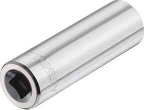 Stanley 1/4 Zoll 6-Kant Schmale Stecknuss 11 mm in Silber - Bild 2