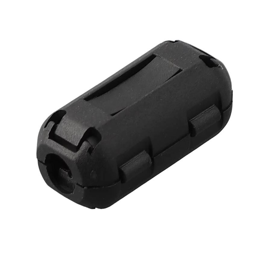 TDK Ferritkern Choke Clip Noise Suppressor Filterring in Schwarz für Audio/Video- und Netzkabel, 10 Stück - Bild 7
