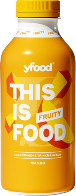 yfood Drink Fruity Mango, Trinkmahlzeit, 0,5 l - Bild 1
