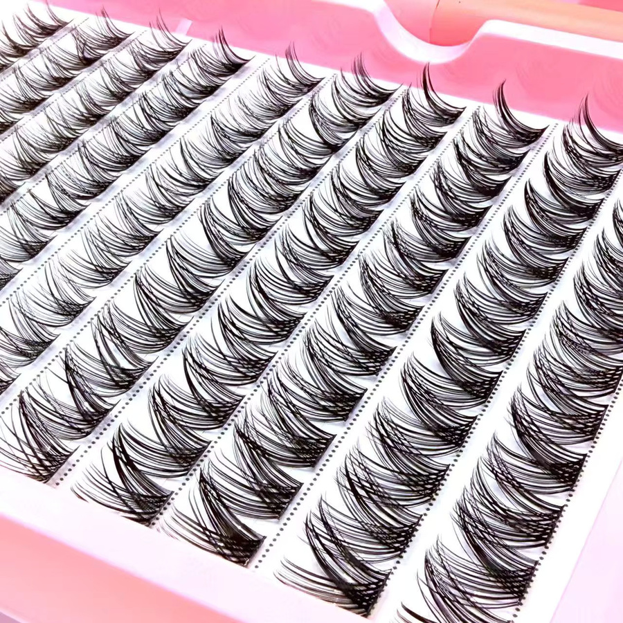 lonzunin Wimpernverlängerungsset, Black, Natürlich, Unisex - Bild 3