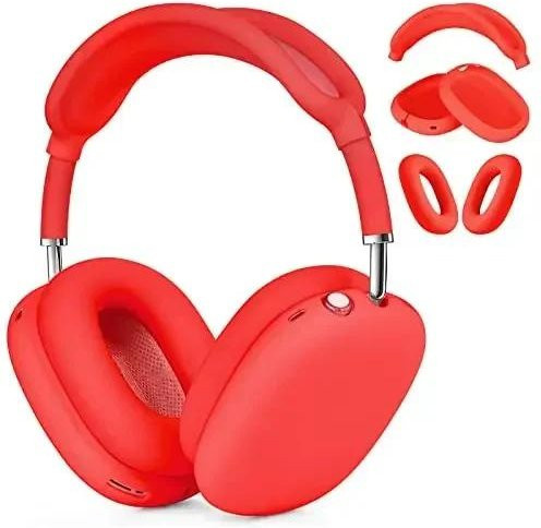 Silikonhülle für Apple AirPods Max in Rot - Bild 1