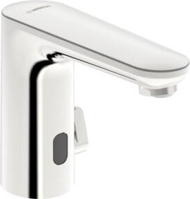 Hansa Infrarot-Waschtischarmatur Hansaelectra mit Sensor, schwenkbarer Auslauf, Chrom - Bild 1