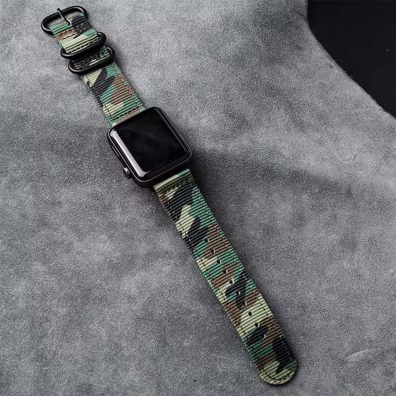 Raystray Uhrenarmband Nylon, Tarnmuster, Herren - Bild 5