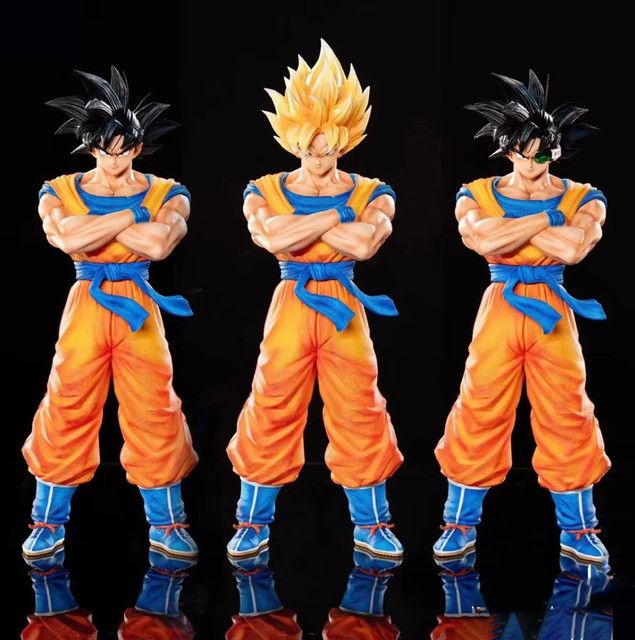Bandai Dragon Ball Z Super Saiyajin Son Goku Actionfigur aus PVC in Orange, Höhe: 30 cm - Bild 1