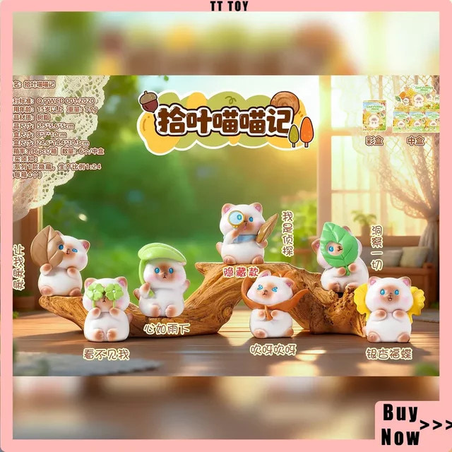 52TOYS Meow-Serie Blindbox, Katzen-Desktop-Dekoration, ab 3 Jahren - Bild 1