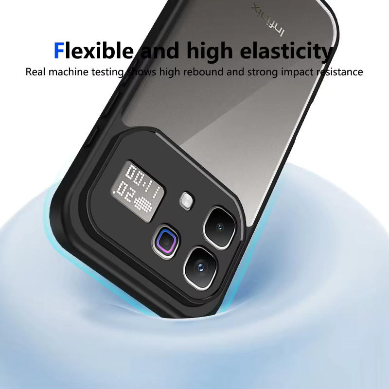 Transparente Ultra-Dünne Schutzhülle aus PC und TPU für Infinix Note 60 Pro, 50X, 40 Pro Plus, 40S und 40X mit Stoßfestem Kameraschutz - Bild 4