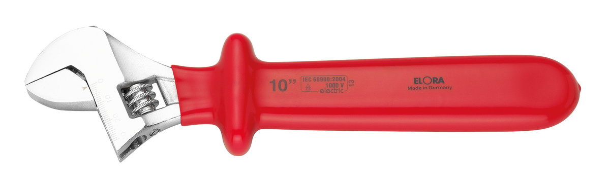 Elora VDE-Rollgabelschlüssel ELORA-961-10 in Rot, 10,0 mm - Bild 1