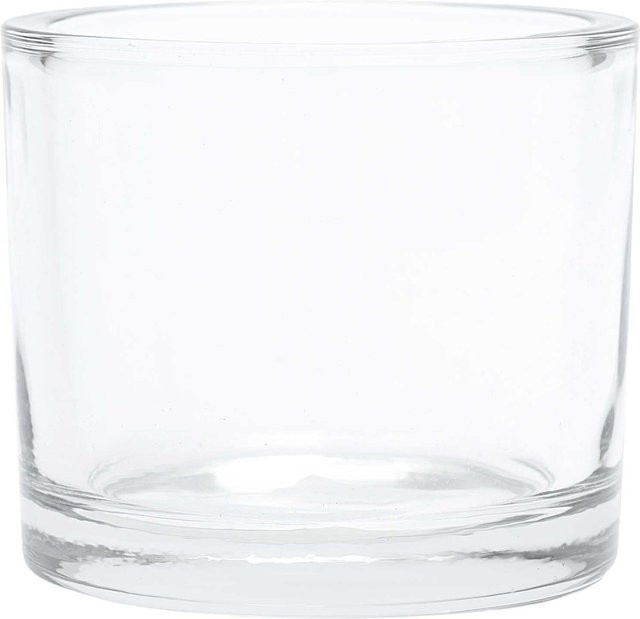 idee. Creativmarkt Teelichtglas aus Glas in Klar, Durchmesser: 9 cm, Höhe: 8 cm - Bild 1