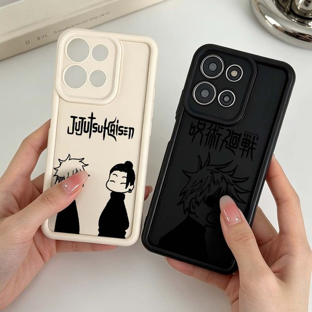 Jujutsu Kaisen Handyhülle im Cartoon Comics Design für Motorola G06 G35 G53 G54 G57 G60 G75 G84 G86 G85 Edge 50 60 70 G Stylus Eye Ladder - Bild 1