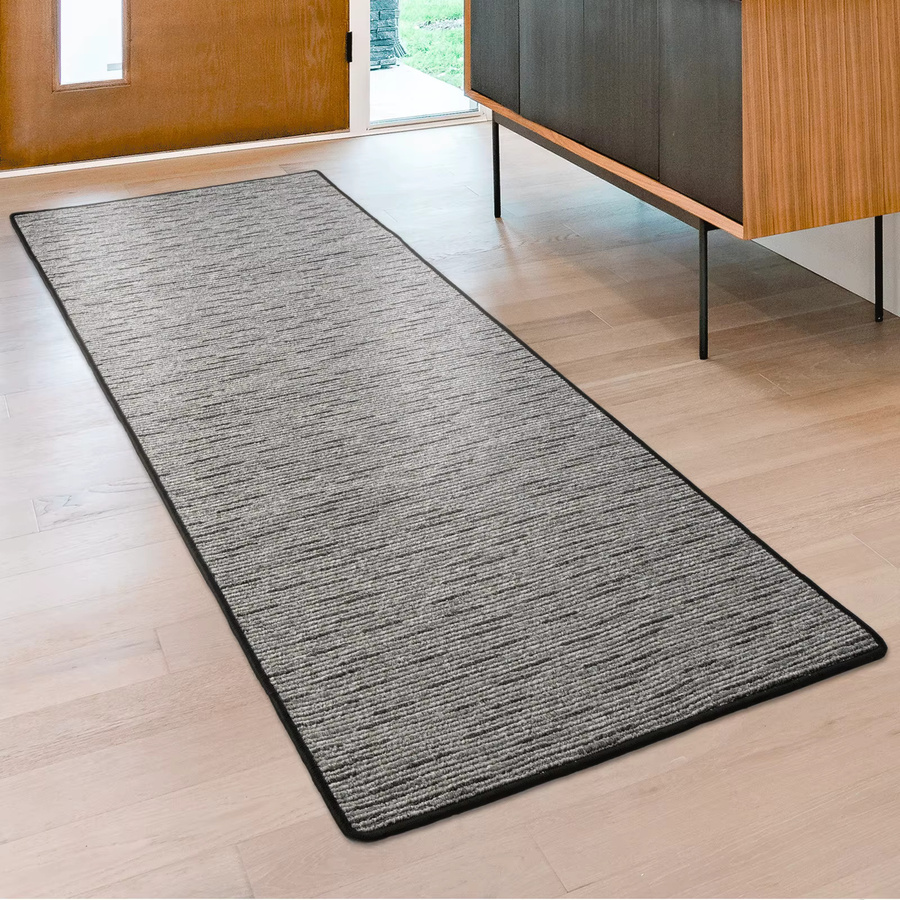Teppichläufer Geneva von FLOORDIREKT, gestreifter Flurteppich und Küchenläufer mit Filzrücken, braun, Breite: 67 cm, fußbodenheizunggeeignet - Bild 6